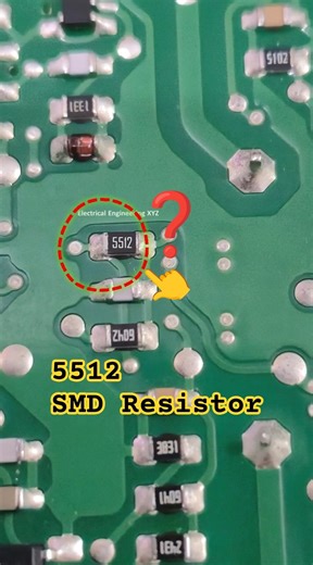 5512 #smdresistor #electricalengineeringxyz
