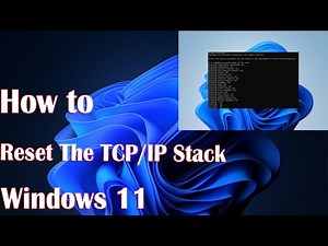 How to Reset The TCP/IP Stack on Windows 11/10