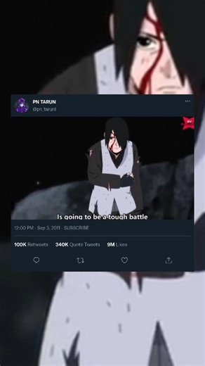 sasuke death #sasuke #anime #short
