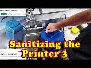How to clean the Pinter 3 in detail - Sanitizing your Pinter