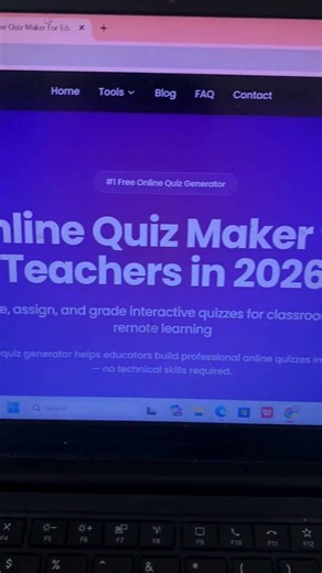 How to create online quiz #quizmaker #quizcreator #onlineeducator #onlinequiz #onlinetest