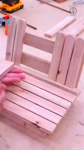 44K views · 275 reactions | How to DIY a MINI Wooden Swing Chair #swingchair #minichair #miniature | Matthew Peech Woodworking And DIY | Facebook