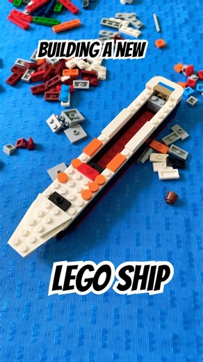 Building a new Lego ship