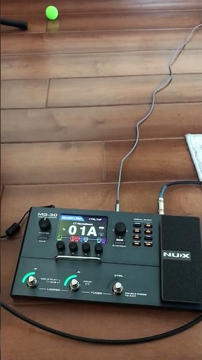 nux mg 30 looper demo