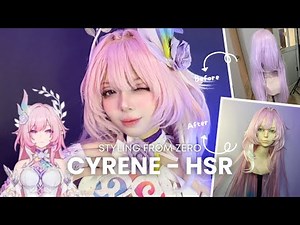 CYRENE: HONKAI STAR RAIL WIG STYLING TUTORIAL