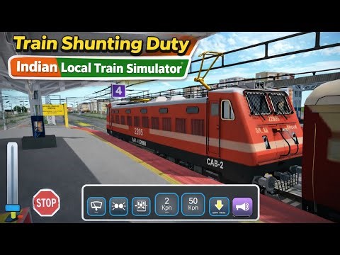 Passenger Train Shunting Duty At Mumbai Csmt Indian local Train Simulator Gameplay