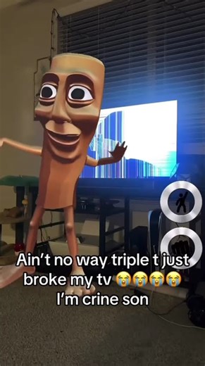 TRIPLE T just broke my TV #memes #tungtungtungsahur