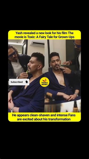 Rocky Bhai NO MORE? 😱 Yash's UNREAL Transformation for TOXIC! 🔥 #rockybhai #kgf #shorts