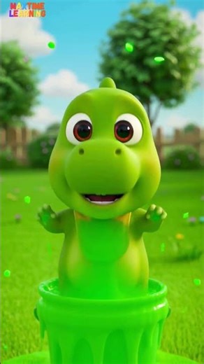 Amazing Colors Song with T-rex For Toddlers