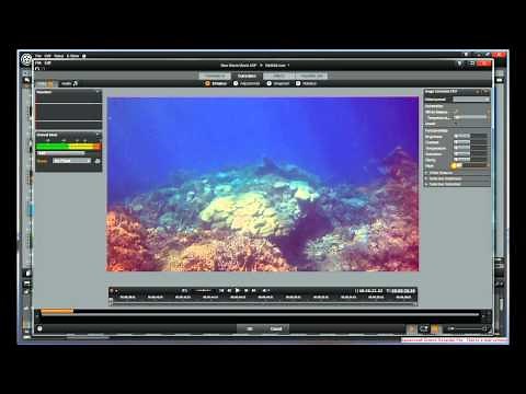 Use Pinnacle Studio 16 to improve your underwater videos. Tutorial