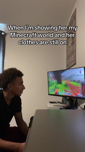 #minecraft #fyp | when im showing her my minecraft world