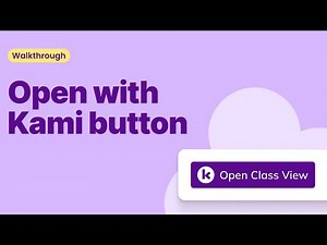How to Use the “Open with Kami” Button | Import Resources