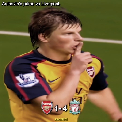 Arshavin's prime against Liverpool