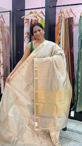 6 comments | Shine subtle, slay royal! These pure tissue pattu sarees...