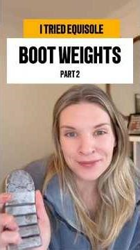 Boot Weights: My Honest Answer•Part 2 #equestrian #equestrianjourney #horseriding