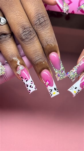 Cute Hello Kitty Nail Designs Inspiration