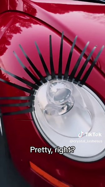 Car Headlights Eyelashes Tutorial