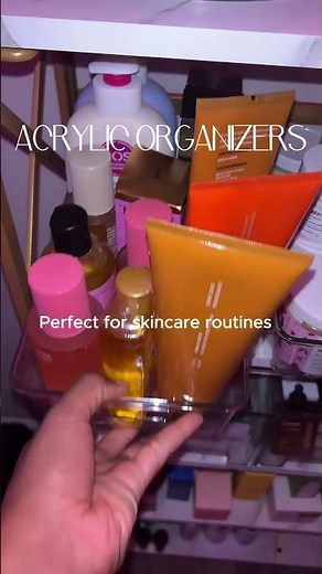 Acrylic Organizer Unboxing ✨ | Best Skincare & Makeup Storage!