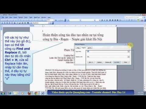 Cách sửa file word bị lỗi font chữ sau khi chuyển đổi file, download