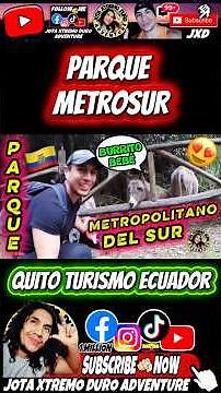 🥾PARQUE METROSUR de QUITO #quito #viajes #turismo #exploración 📸 #jotaxtremoduro #adventure 🇪🇨