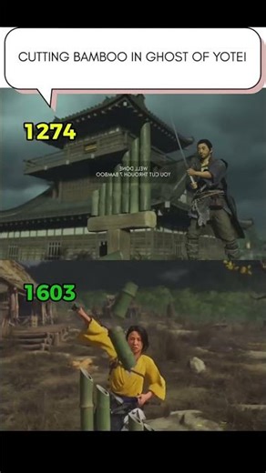 Cutting Bamboo in Ghost of Yotei