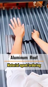4.2K reactions · 296 shares | With this, who would install asphalt shingle roofs? #aluminum #aluminumroof #metalroof #roof #installation #housedesign #tiktok #fyp #asphaltshingles | Aluminum Alloy Roof | Facebook