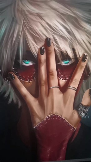 Dabi Fanart in Eyes of Heaven Style | My Hero Academia