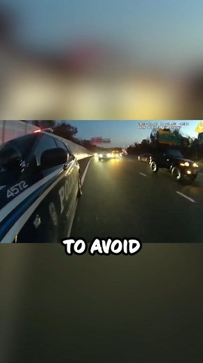 This Cop Is So Lucky - Shocking Close Call Caught on Body Cam! 😱 #CopHumor #Police #Cop #CloseCall #Thankful #Reels #fypシ | CopHumor_
