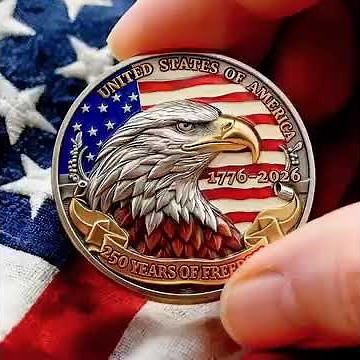 US 250 Years of Freedom – United States Commemorative Coin (1776–2026)