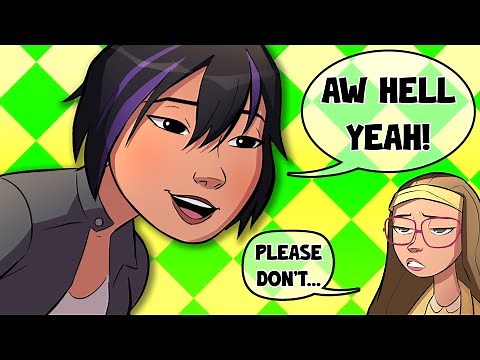 GoGo Tomago Gives Baymax an Upgrade (Big Hero 6 Comic Dub)