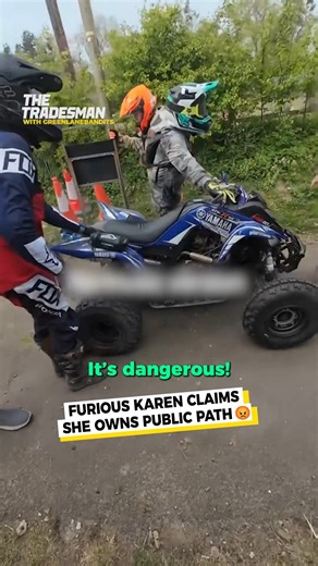 928K views · 1.9K reactions | She denied them access to the path  | The Tradesman | Facebook