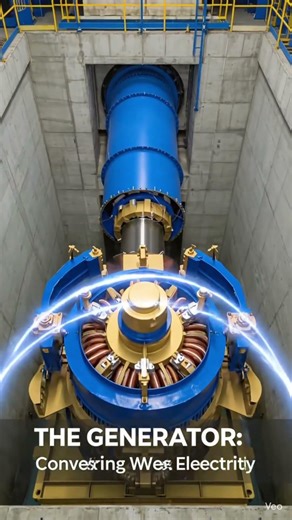 How Hydroelectric Dams Generate Electricity | Hydropower Explained #3danimation #engineanimation