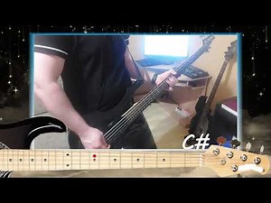 Maggie Reilly - Everytime We Touch (Bass cover & TAB)