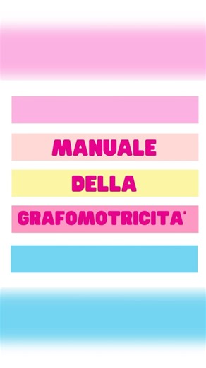 Oggi ti segnalo il Manuale della grafomotricità regalatomi da @brainchildren_bc Sul loro profilo puoi trovare tanti altri testi e volumi super utili. Dai un’occhiata 👍 | Maestra in BlueJeans