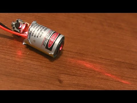 I built a laser tripwire circuit...