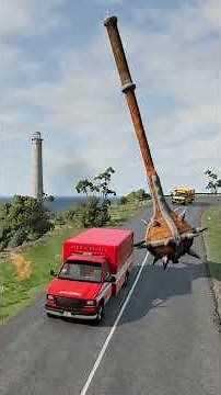 Spiked Mace vs Cars: From Calm to Total Carnage! 🚗💥 | BeamNG Drive