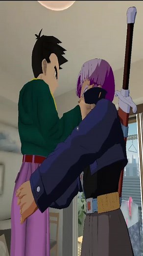 Trunks y Goten en Rápidos Momentos de VRChat