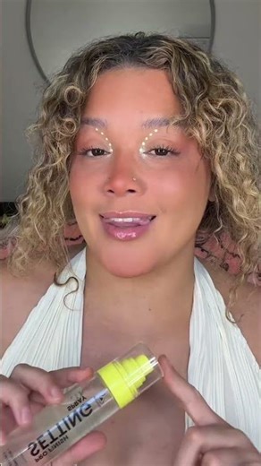 Different ways to use your setting spray 💧