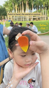 2.8M views · 495K reactions | Paint in hand, the word in control. #facepaintingkit #children #kids #boards #facepainting #rainbow #facepaint #colorful | Anka Bella | Facebook