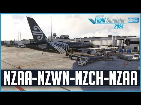 Fenix A320 for MSFS2024 | Real World Air New Zealand OPS | Windy Welly | VATSIM