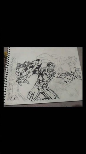 part _1 Of avenger detailed drawing