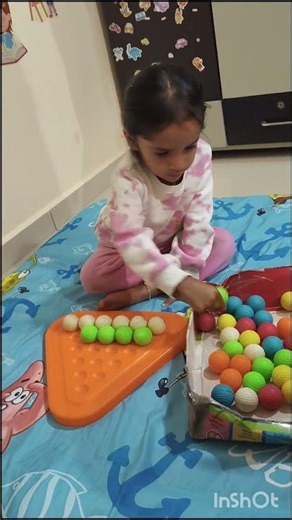 pyramid ball activity | tulsi no e kyaro song #dikri #pyramid #ball #ladki
