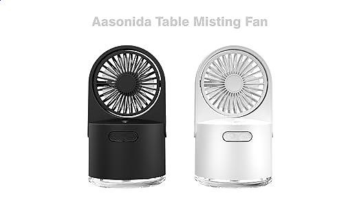 Table misting fan Black