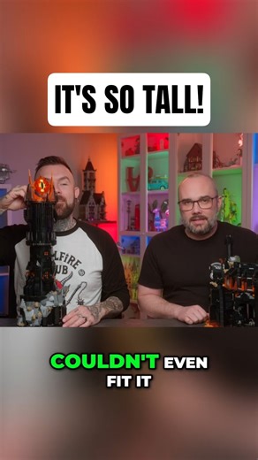 LEGO Barad-Dûr Is Even Crazier In Person!