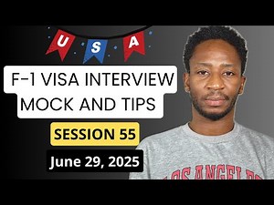 Mohammed was Approved | F-1 Visa Interview Mock Session with Pro Tips #55