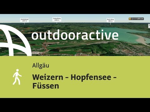 Flyover-Video: Weizern - Hopfensee - Füssen