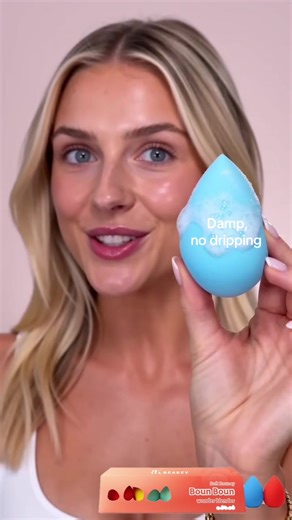 Different sides, different use. #makeupsponge #beakey #beautysponge #makeuptutorial #makeuptok