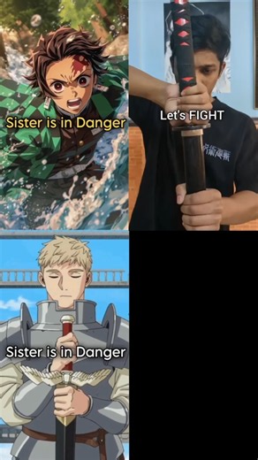 The difference is crazy 🤣📈 | Demon Slayer × Dungeon meshi