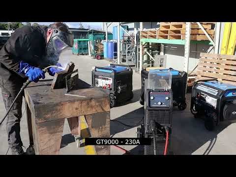 Generator comparison - GT9000ESI, GT8000ESI, GT10000ie with Strata 255C