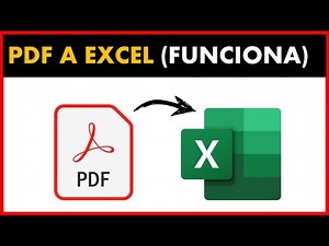 COMO CONVERTIR PDF A EXCEL Sin Programas ✅ TUTORIAL EXCEL 2026